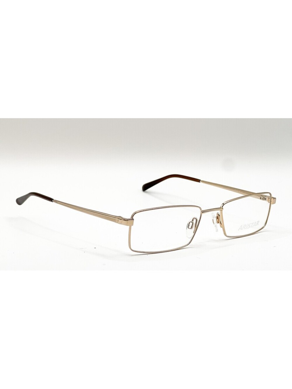 Aristar AR6769 501 Gold Full Rim Authentic Eyeglass Frames 53-18-140 - Picture 4 of 5